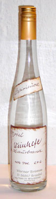 Weinhefe-Brand 